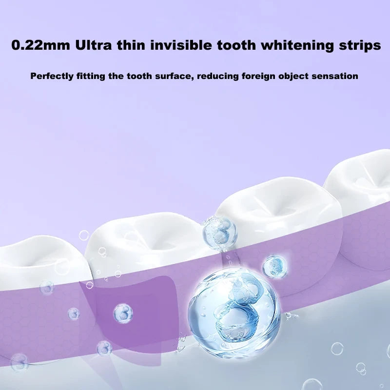 Purple Teeth Whitening Strips